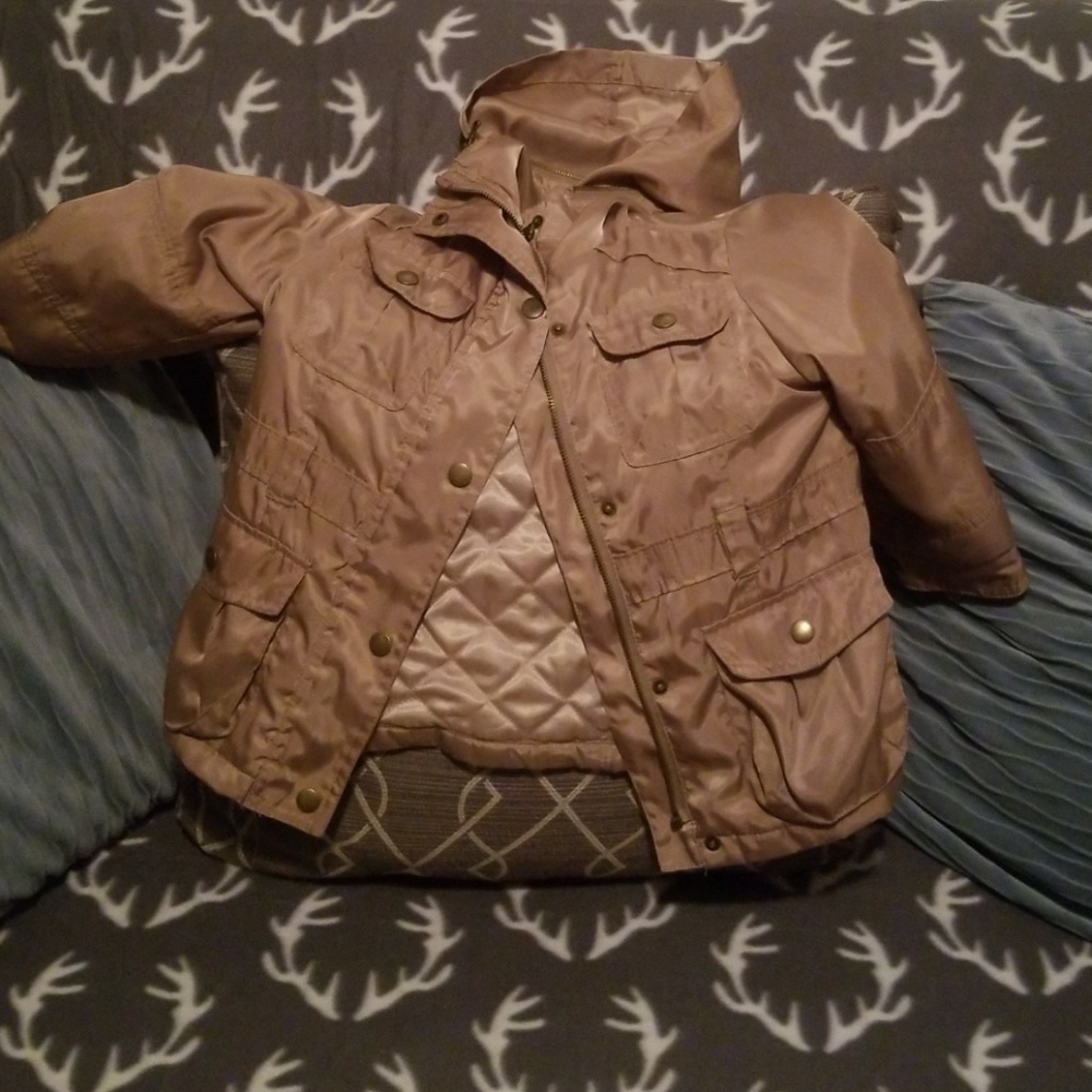 Hooded Light Lined Jacket